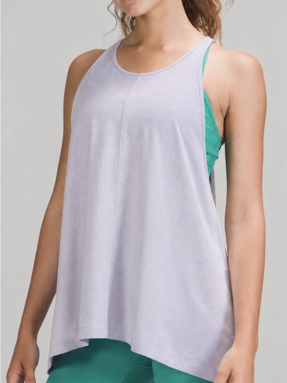 lululemon Lavender High Neck Racerback Tank